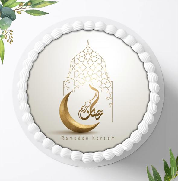 Ramadan Tortenaufleger Ø 20cm, 1370z